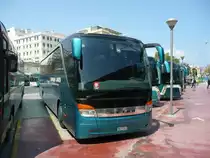 10.05.11,Setra am Busbahnhof von Iraklio auf Crete/Greece.