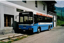 Aus dem Archiv: MOB Montreux - Nr. 29/BE 146'921 - NAW/Lauber am 29. August 1999 in Chteau-d'Oex, Garage