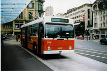 Aus dem Archiv: TL Lausanne - Nr. 758 - NAW/Lauber am 15. April 1998 in Lausanne, Chauderon