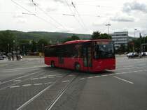 Ein Volvo berland Bus in Heidelberg Hbf am 27.05.11
