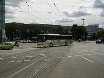Ein Pfadt Reisen Setra berland Bus in Heidelberg Hbf am 27.05.11