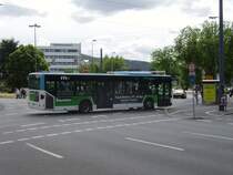 Ein Mercedes Benz Citaro des RNV erreicht auf der Linie 33 Heidelberg Hbf am 27.05.11