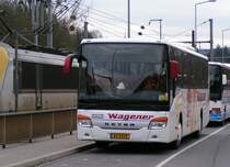 (WV 2029) Setra S415UL vom Busunternehmen Wagener aus Mertzig fotografiert beim Bahnhof in Ettelbr�ck am 15.12.07.