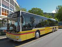 MAN Bus der STI mit der Betriebsnummer 131 an der Schifflndte in Thun. Die Aufnahme stammt vom 18.05.2011.