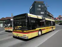 MAN Bus der STI mit der Betriebsnummer 82 am Bahnof Thun. Die Aufnahme stammt vom 18.05.2011.