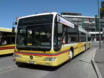 Mercedes Citaro der STI mit der Betriebsnummer 137 am Bahnof Thun. Die Aufnahme stammt vom 18.05.2011.