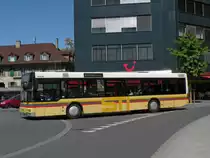 MAN Bus der STI mit der Betriebsnummer 96 f�hrt am Bahnof Thun ein. Die Aufnahme stammt vom 18.05.2011. 