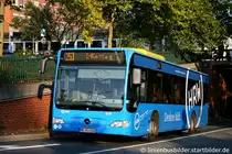 MVG 6136 (MH VG 6136) mit Werbung f�r HRW. 
Aufgenommen am HBF M�lheim/Ruhr, 13.10.2010.