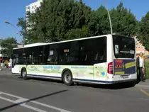 Mercedes Citaro FR H 2243 auf dem Pausenplatz in Kleinh�ningen bei Basel. Die Aufnahme stammt vom 25.05.2011.