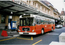 Aus dem Archiv: TL Lausanne - Nr. 348/VD 1487 - MAN am 21. M�rz 1999 beim Bahnhof Lausanne
