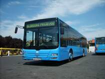 M.A.N. NL 313 auf der Endhaltestelle Črnomerec.