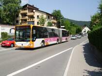 Ein Mercedes Benz Citaro des RNV in Neckargemnd am 03.06.11