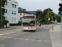 Ein Mercedes Benz Citaro K von Mayer in Neckargemünd auf der Linie 753 am 05.06.11