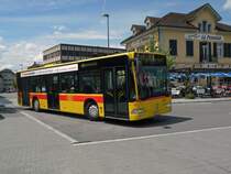 Mercedes Citaro mit der Betriebsnummer 32 auf der Linie 66 am Bahnhof in Dornach. Die Aufnahme stammt vom 07.06.2011.