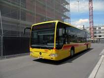 Mercedes Citaro mit der Betriebsnummer 80 auf der Linie 64 am Bahnhof in Dornach. Die Aufnahme stammt vom 07.06.2011.