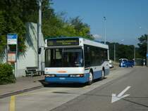 Neoplan Minibus auf der Linie 38 in Z�rich, Waidbadstra�e.