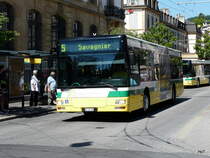 TN Neuchtel - MAN Nr.206  NE  110406 unterwegs in der Stadt Neuchtel am 18.05.2011