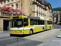 TN Neuch�tel - NAW Hess-Trolleybus Nr.105 unterwegs in der Stadt Neuch�tel am 18.05.2011
