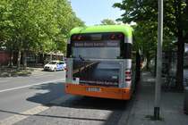 Heckansicht eines Citaro Irine,an der Haltestelle Peiner Strae in Hannover,am 06.06.2011.