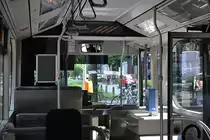 Innenraum eines Citaro Irvine der �stra, an der Haltestelle Peiner Stra�e,am 06.06.2011.