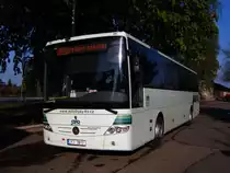 Abgestellter MB Intouro 2K3 3817 in Marienbad am Bahnhof, 4. 5. 2011