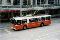 Aus dem Archiv: TL Lausanne - Nr. 739 - FBW/Hess Trolleybus am 7. Juli 1999 in Lausanne, Place Riponne