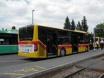Mercedes Citaro der BLT mit der Betriebsnummer 70 auf der Linie 60 in Bottmingen. Die Aufnahme stammt vom 04.06.2011.