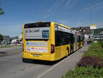 Mercedes Citaro der AAGL mit der Betriebsnummer 93 auf der Linie 70 in Augst. Die Aufnahme stammt vom 24.05.2011.