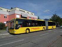 Mercedes Citaro der AAGL mit der Betriebsnummer 90 auf der Linie 70 in Augst. Die Aufnahme stammt vom 28.05.2011.