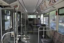 Innenansicht eines Mercedes O 530 Citaros Irvine der stra. Foto vom 06.06.2011 an der Haltestelle Peiner Strae.