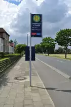 Bushaltestelle der Linie 120 & 650 (Langenhagen in Geh�ge), am 06.06.2011. Die Haltestelle wird von der �stra und Rigobus GmbH an gefahren.