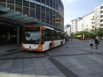 Ein Mercedes Benz Citaro des RNV in Ludwigshafen Mitte am 05.06.11
