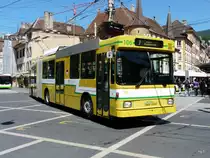 TN Neuch�tel - NAW Hess-Trolleybus Nr.106 unterwegs in der Stadt Neuch�tel am 18.05.2011