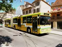TN Neuch�tel - NAW Hess-Trolleybus Nr.114 unterwegs in der Stadt Neuch�tel am 18.05.2011