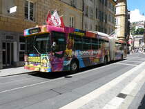 TN Neuchtel - NAW Hess-Trolleybus Nr.118 unterwegs in der Stadt Neuchtel am 18.05.2011