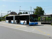 RTB - MAN Lion`s City  Nr10  SG 348634 bei den Haltestellen beim Bahnhof von St.Margrethen am 24.05.2011