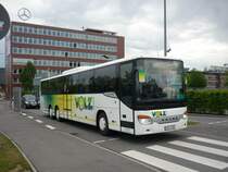 Ein Setra S 417 GT -HDder Fa. Vlz aus Calw in Sindelfingen.