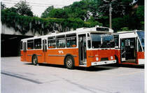 Aus dem Archiv: TL Lausanne - Nr. 401/VD 1551 - FBW/Hess am 7. Juli 1999 in Lausanne, Depot Borde
