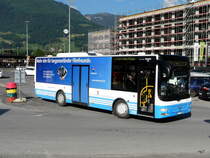 BSW - MAN Lion`s City Nr.314 SG 297506 bei den Bushaltestellen beim Bahnhof Sargan am 24.05.2011