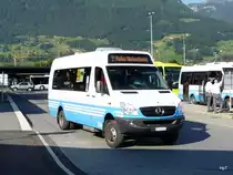 BSW - Mercedes Sprinter Nr.304 SG 341636 bei den Bushaltestellen beim Bahnhof Sargan am 24.05.2011