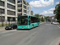 Ein Mercedes Benz Citaro von Arriva Sippel am 11.06.11 in Frankfurt am Main