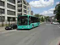 Ein Mercedes Benz Citaro von Arriva Sippel am 11.06.11 in Frankfurt am Main