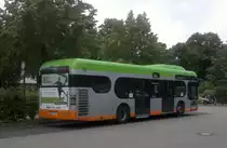 Mercedes Citaro Irvine (Wagen Nr 9334), am der Stadtumsteige Lagenhagen/Centrum am 06.06.2011.
