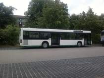 MAN NL, an der Stadtbahnumsteige Langenhagen/Centrum am 06.06.2011.