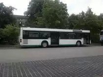 MAN NL, an der Stadtbahnumsteige Langenhagen/Centrum am 06.06.2011.