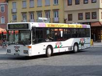 Kleine Stadt, 4 Linien, 4 Busse !!! O 405 NK auf der Linie 3 am 14/05/11.