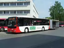 Ein Lion's City des Hochrh�nbusses auf der Steecke nach Bischofsheim - Kreuzberg am 14/05/11.