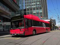 Volvo Bus mit der Betriebsnummer 126 auf der Linie 21 am Bahnhof in Bern. Die Aufnahme stammt vom 18.05.2011.