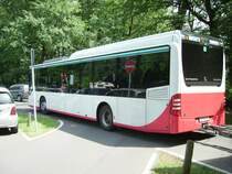 Ein Mercedes Benz Citaro  von DB RKH in Vogelsberg auf dem Hohenrodskopf am 12.06.11