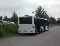 Mercedes Citaro I, am Stadtbahnepunkt Wettbergen in Hannover, am 07.06.2011.